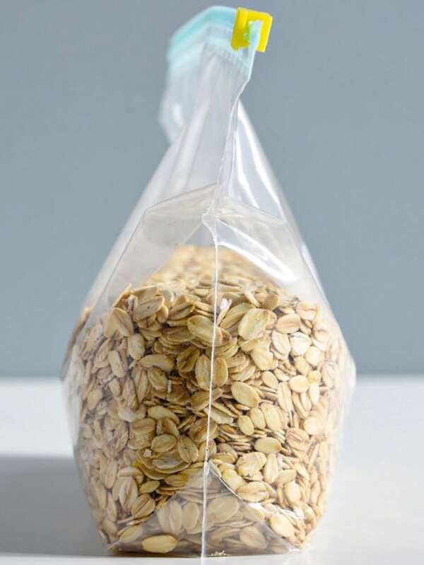 10pcs Thickened Fresh-Keeping Bag, Sealed Self-Sealing Bag For Home Refrigerator, Kitchen Zipper Storage Sealing Pouch, Reusable Zipper Bag Standing Zipper Closure Plastic Freezer Bag Fruit Vegetable Zipper Bag Kitchen Food Storage Bag, Zipper-Style Slider Lock Widened Design Refrigerator Freezer Grain Storage (Color Style Random)