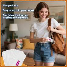 MAQIHAN Wet Wipes Travel Size - 42PCS Body Wipes Individually Wrapped Bulk For Camping Restaurant Party Barbecue Picnic Hiking Outdoor Sports Gardening Odorless Additive-Free Alcohol-Free - 如圖 - 查看 4
