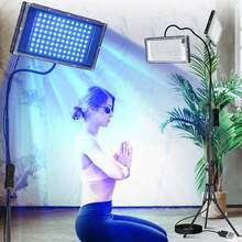 KTS UV Tanning Lamp With Tripod Stand- Easy Setup, Adjustable Height& Angle, Includes Free Glasses, Perfect For Home Use& Holiday Gifts For Men And Women, Home Tanning Solution |   Sleek Design |   Adjustable Features - 黑色 - 查看 1
