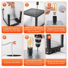 CANMEIJIA Đèn trụ LED năng lượng mặt trời, đèn lối đi sân vườn ngoài trời chống nước IP65 có hẹn giờ và điều khiển từ xa, sử dụng kép trong nhà/ngoài trời, trang trí cổ điển, dễ dàng lắp đặt cho sân vườn, đường lái xe, hành lang, hiên nhà, ban công, khu cắm trại, bàn ngoài trời, lối đi, trong nhà - Đèn năng lượng mặt trời tích hợp nguồn sáng + có thể lắp thêm bóng đèn - Xem 11