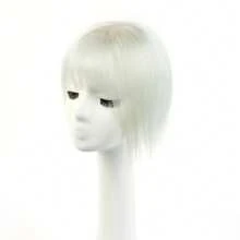 Hair Toppers For Women Real Human Hair, 360°3D Cover Toppers Hairpieces For Women With Thinning Crown Wispy Clip In Bangs Realistic Scalp Hairline  For Halloween And Christmas Parties Dinners Daily Life Travel Etc Suitable - S1001 - 查看 2
