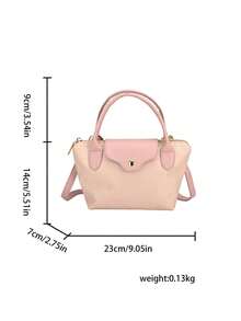 1 geantă de mână casual nouă pentru femei, versatilă, culoare solidă, geantă de umăr din nailon, Boston Shopping, geantă crossbody la modă, geantă pentru femei, husă pentru pașaport, bani, card de identitate, card de credit, ușoară, geantă de vară, cadou pentru prietenă