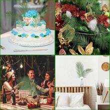 1 szt./3 szt. (3 różne rozmiary do wyboru) Sztuczne winorośle sosnowe do dekoracji świątecznych, dekoracja pokoju na Boże Narodzenie, sztuczne winorośle sosnowe, możliwość wykonania wianka świątecznego, wiszący sztuczny wieniec sosnowy z ochroną UV, świąteczna dekoracja domu, zimowa zielona girlanda, bieżnik na kominek, ozdoba stołu na święta - Wielokolorowe - Zobacz 3