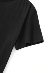 Women T-Shirts - Black - View 5