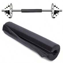 3pcs Barbell Shoulder Pad Set, 1pc Shoulder Pad, 1 Pair Lifting Straps, 1 Pair Ankle Straps, Gym Squat Accessories, Power Rack Attachments, Hip Thrust Pad, Squat Safety Pad, Weightlifting Neck Pad, Hip Thrust Foam Shoulder Pad - Black - View 14