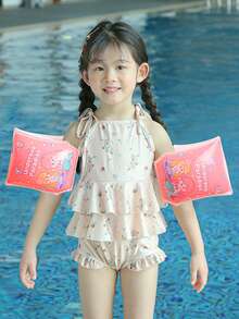 1 Pair Cute Cartoon Children's Arm Bands, Arm Sleeves, Thick Buoyancy Arm Rings, Swimming Equipment - Multicolor - View 12