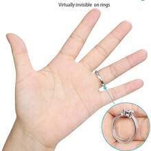 Ring Adjuster Ring Adjustment Pad Ring Holder Ring Size Adjuster Spring Reducer - Bộ 8 kích cỡ - Xem 4