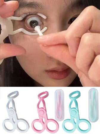 1pc/3pcs Contact Lens Tool Kit - Includes Applicator, Tweezer, Alignment Tool For Easy Wear And Removal Of Contact Lenses, Comfortable And Eye-Friendly,Cheap,Stocking Stuffers,Makeup,Makeup Tools,Cheap Stuff,Gifts,Gifts For Women,Christmas Gifts