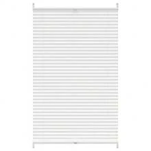 Tenda plissettata 90 x 150 cm, bianca - Bianco - Visualizzare 1