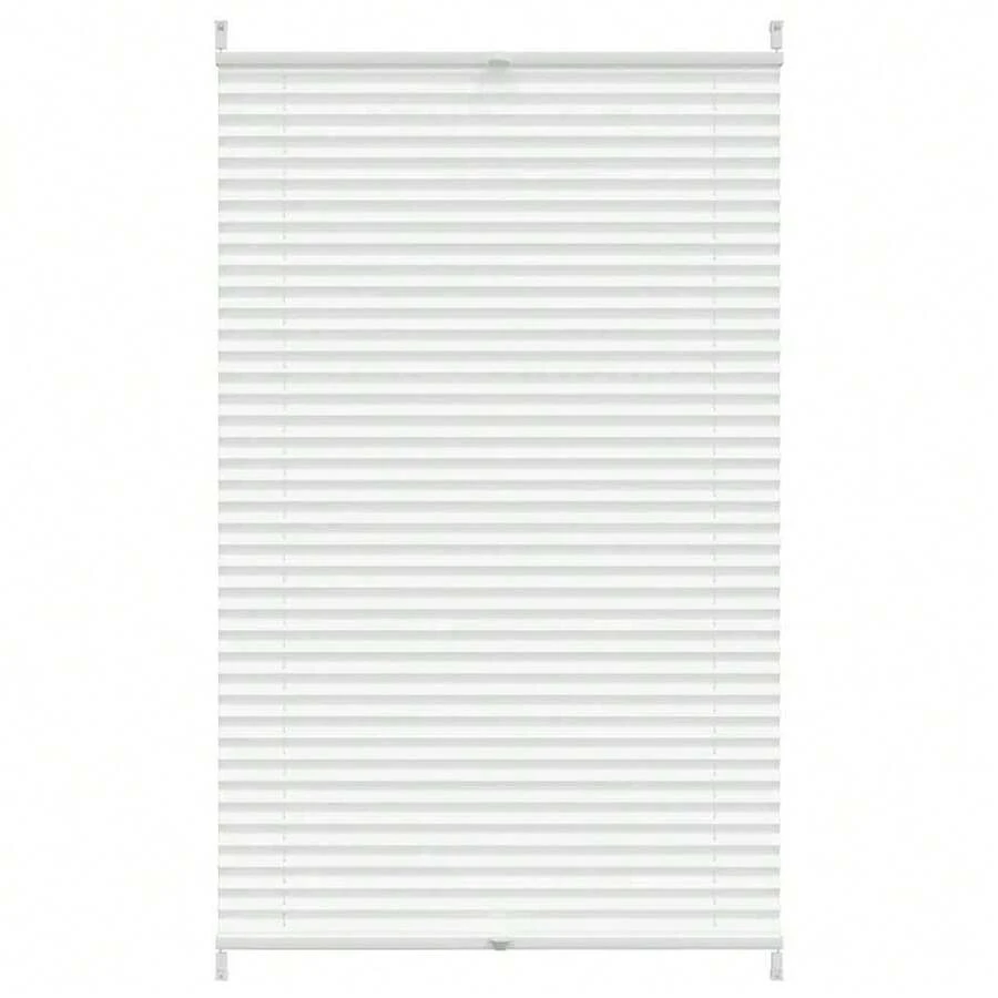 Tenda plissettata 90 x 150 cm, bianca - Bianco - Visualizzare 1