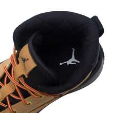 男士篮球鞋 JORDAN CITY BOOT，减震舒适户外运动鞋 - 亞麻/黑 - 查看 5