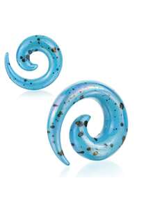 1 Coppia di Orecchini Plug/Dilatatori di Stile Punk Boho Y2K in Acrilico, Gioielli per il Corpo Unisex Adatti per Uso Quotidiano e Raduni