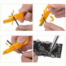 ELE-GATE Kit de Soldadura de Temperatura Ajustable LCD Cerámica - Multicolor - Ver 2