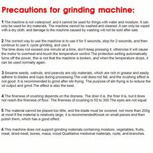 Electric Coffee Grinder, Suitable For Coffee Beans, Spices And Grains, One-Touch Portable Stainless Steel High-Power Grinder, Stainless Steel Small Household Grain Grinder, Kitchen Cooking Wall-Mounted Grinder - EU E Type Plug(220-240V) - View 9