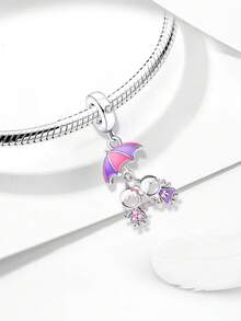 1颗时尚心形吊坠珠，适合女士手链、手镯DIY饰品制作及日常配饰装饰，适合女孩佩戴 - 串珠 - 查看 10