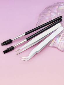 AYRMILLA 全新多色睫毛工具套装包含睫毛刷和睫毛镊子，使其成为一款功能齐全、便捷的睫毛夹和睫毛收集套装。它们精致耐用，配备精准刷头、眉刷、睫毛刷、弯夹和直夹、大号睫毛刷，适合喜欢飞扬跋扈的女孩，例如学生、电影和电视节目、旅行、度假、新娘、生日等。 - 彩色 - 查看 21