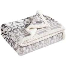 Eddie Bauer - , Sherpa Reversible súper Suave y Forro Polar Cepillado, Mantas para sofá, para Descansar (Rojo Grizzly Peak)(1.27 m x 1.53 m Clyde Hill Stripe) - Tipo 1 - Ver 6