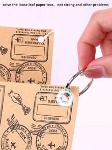 250-Piece Pvc Binder Stickers With Adhesive Hole Reinforcement, Label Round Stickers - Protect Your Loose-Leaf Books! - Multicolor - View 6