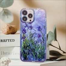 Claude Monet Impressionist Art Phone Case Cover Compatible With  14 13 12 11 Pro Max Mini X Xs XR 6 7 8 Plus SE 2020 Transparent Case, Cover Compatible With  17 Case,  17 Pro Case,  17 Pro Max Case - Z1 - Visualizzare 7