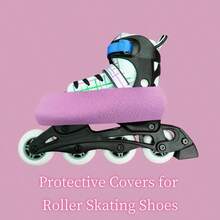 1双保护套，适用于轮滑鞋、速滑鞋、花样滑冰鞋、冰上滑冰鞋，多种颜色可选