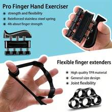 4pcs Finger & Forearm Muscle Trainer Grip Strengthener, Adjustable Resistance Hand Exerciser For 11-132lbs (5-60kg), Increase Forearm Grip Strength And Endurance, Adjustable Workout Kit