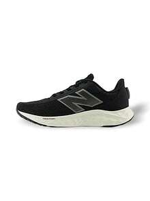 New Balance Arishi 女士跑步运动鞋 健身房郊游运动 轻便 弹力好 缓冲 吸汗 减震 透气网眼鞋面 防滑 厚底 易洗 快干 纯色标志 舒适 适合活跃女性 黑色 WARISYK4 - 黑色 - 查看 1