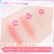 400片隐形双眼皮贴，哑光透气表面，不卷曲，自然塑形，适合眼袋、单眼皮，支撑力好，化妆必备，价格实惠，方便旅行携带，男女皆宜的化妆配件，便宜，圣诞礼物，化妆品，化妆工具，廉价好物，礼物，女士礼物，圣诞礼物 - 裸色 - 查看 3