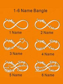 1PC Custom Unlimited Name Pendant Necklace, Can Be Customized With 1-6 Names, Personalized Family Jewelry, Stainless Steel Jewelry, Custom Necklace, Women's Necklace, Name Necklace, Customizable Items, Jewelry Women, Name Necklace Customization, Christmas Gift, Halloween Jewelry, Personalized Gifts, The Best Gift For Family Elders - Multicolor - View 4