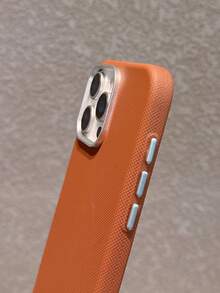 优雅皮革纹理橙色手机壳适用于 17 Pro Max/17 Pro/17 Air/17/16 Pro Max/16/16 Pro/16 Plus/15/15 Pro Max/15 Pro/15 Plus/11/12/13/14 Pro Max/12 Pro/12 Pro Max/13 Pro/13 Pro Max/14 Pro/14 Pro Max/14 Plus，软壳 - 橙色-新升級版 - 查看 7