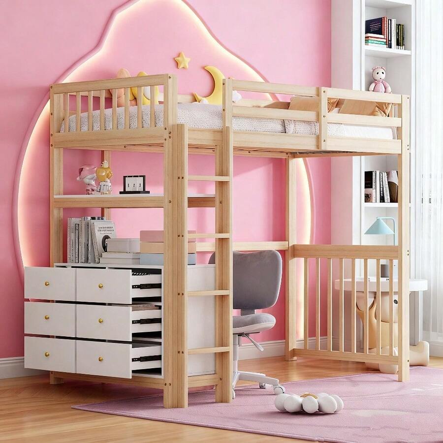 Kids Bed Frames, Headboards & Footboards - Natural - View 1