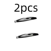 10/20个黑色发夹，女士简约一体式BB夹，刘海夹，柔软顺滑，轻盈优雅，经典时尚，日常百搭，适合固定碎发、造型、休闲及正式场合，可作礼物、旅行装、圣诞礼物，女士适用，圣诞礼物 - 黑色 - 查看 17