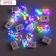 10串LED星光灯串,仙女灯,花束灯,适合作为礼物、卧室装饰、圣诞节、婚礼、情人节、庭院装饰、氛围照明 - 銀色 - 查看 17