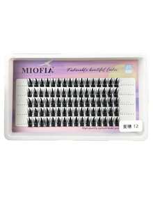 80Pcs D Curl Anime Wispy Eyelash Clusters 9-13mm Mix Length Cluster Eyelash Extensions Thick Volume Individual Lashes At Home Lash Clusters, Eyelash Clusters, Individual Eyelashes, Lashes, Fake Lashes