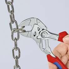 KNIPEX Tools - Llave de alicates, acabado negro, multicomponente (8602180)(Agarre cómodo de 7.25 pulgadas) - Tipo 3 - Ver 5