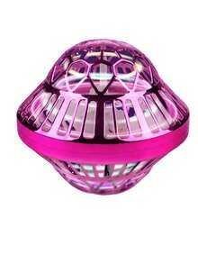 1pc Induction Levitation Smart Spinning Flashing UFO Toy, 2 Play Modes - Fly & Rotate On Desktop, Cool Lights, Indoor/Outdoor Fun, Educational Toy Gift For Boys Girls 3-9 Years Old (Plastic Shell) - Multicolor - View 17