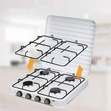 Portable Gas Stove 4 Burner Camping Caravan LPG Cooktop Desktop Cooker For Outdoor Indoor - White - View 5