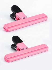 T-Type Food Sealing Clips, Potato Chip & Snack Packaging Strong Sealing Clips, Leak-Proof & Moisture-Proof, Plastic Bag Sealing Clips, & T-Type Clips, Moisture-Proof & Fresh-Keeping Sealing Clips, Food Storage Clips - Multicolor - View 16
