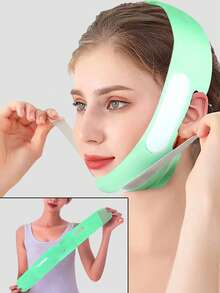 面部紧致面膜绷带，V 型提升面膜工具，适合家庭使用