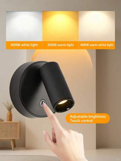 1. Đèn sạc không dây, đèn LED treo tường từ tính, sạc USB, điều khiển cảm ứng, đèn trang trí, đèn LED treo tường điều chỉnh ba màu, đèn treo tường từ tính dùng pin sạc USB, thích hợp cho hành lang, phòng ngủ, tranh vẽ, triển lãm nghệ thuật và cây cảnh, v.v. Dùng làm đèn trong nhà.