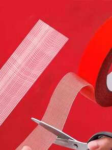 غراء أحمر نانو جديد، عالي اللزوجة، مقاوم للماء، لا يترك بقايا عند إزالته. مناسب لأي سطح، مثالي لتعليق الملصقات والصور والديكورات وشعارات السنة الجديدة وتعليق زينة السنة الجديدة دون ترك آثار