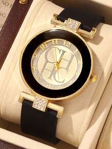 1/2pcs Vintage Elegant Women Quartz Watch Set, Square Dial Fashion Leather Band Watch, Suitable For Daily Wear, Formal Events And Holiday Decoration