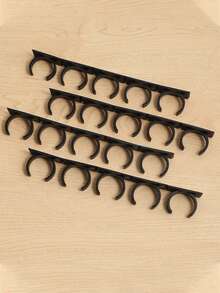 20 pezzi - Supporto organizzatore per barattoli di spezie per scaffale delle spezie da cucina, rastrelliera per barattoli di condimenti senza fori, molletta portaspezie, scaffale da parete, rastrelliera per barattoli di condimenti, molletta adesiva, accessori da cucina, negozi al dettaglio, boutique, supermercati, piccoli utensili da cucina