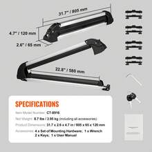 Garage Ski Storage Racks - All-inclusive 6 & 4 - View 7