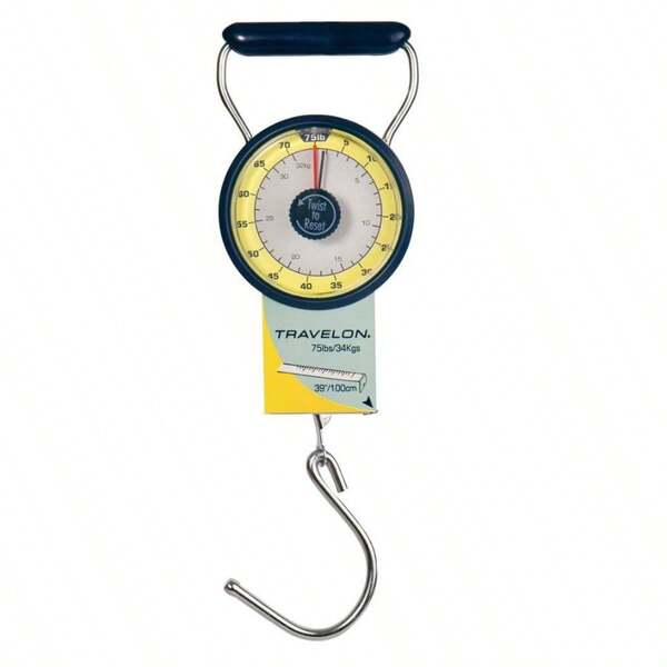 Stop And Lock Luggage Scale With Tape Measure