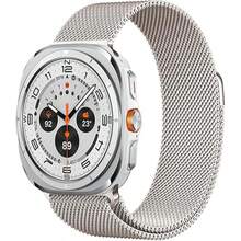 Galaxy Watch 8 40mm 44mm/Classic 46mm 與 Galaxy Watch Ultra 47mm (2024/2025) 金屬錶帶，磁吸米蘭尼斯環形錶帶，適合女性與男性 - Galaxy Watch Ultra 47mm - 查看 12