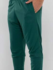 Men's Dry Fit Pants With Pockets – Comfortable, Lightweight And Sporty Style Palm Tree Green - 綠色 - 查看 8