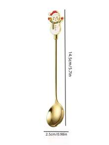 1个红围巾雪人马克杯/1个雪人勺，可爱Ins红围巾雪人釉面陶瓷小杯马克杯，可爱雪人咖啡搅拌勺，适用于餐厅、客厅、咖啡厅、聚会 - 彩色 - 查看 11