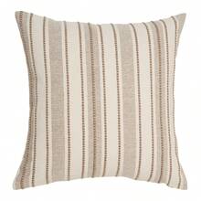 Vỏ gối trang trí phong cách Bohemian, vỏ gối họa tiết nhà nông thôn, kích thước 18 x 18 inch, phù hợp cho ghế, sofa, phòng ngủ, phòng khách và các không gian trang trí nhà khác, màu be sọc (1 chiếc, có thể mua 2 chiếc tùy chọn) - Màu be - Xem 6
