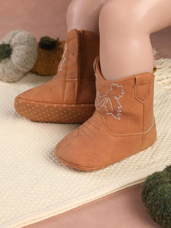 Winter 0-1 Jahre alte Säugling Innen Rutschfeste Warme Stiefelchen