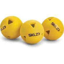 Pelotas de práctica de lanzamiento limitado SKLZ Impact para béisbol, softbol y mini pelotas - Béisboles, paquete de 6 - Ver 11